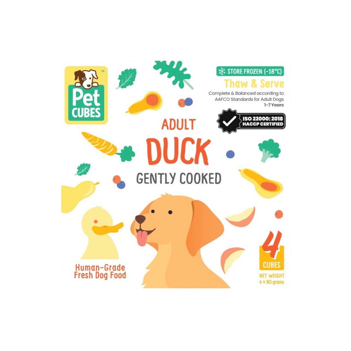 PetCubes Gently Cooked Duck